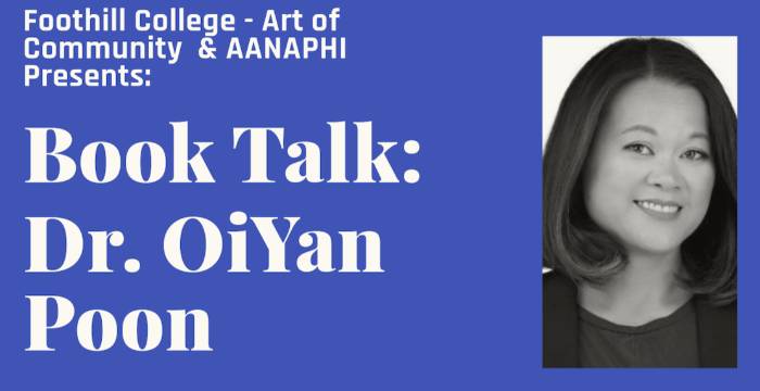Art of Community Book Talk: Dr. OiYan Poon