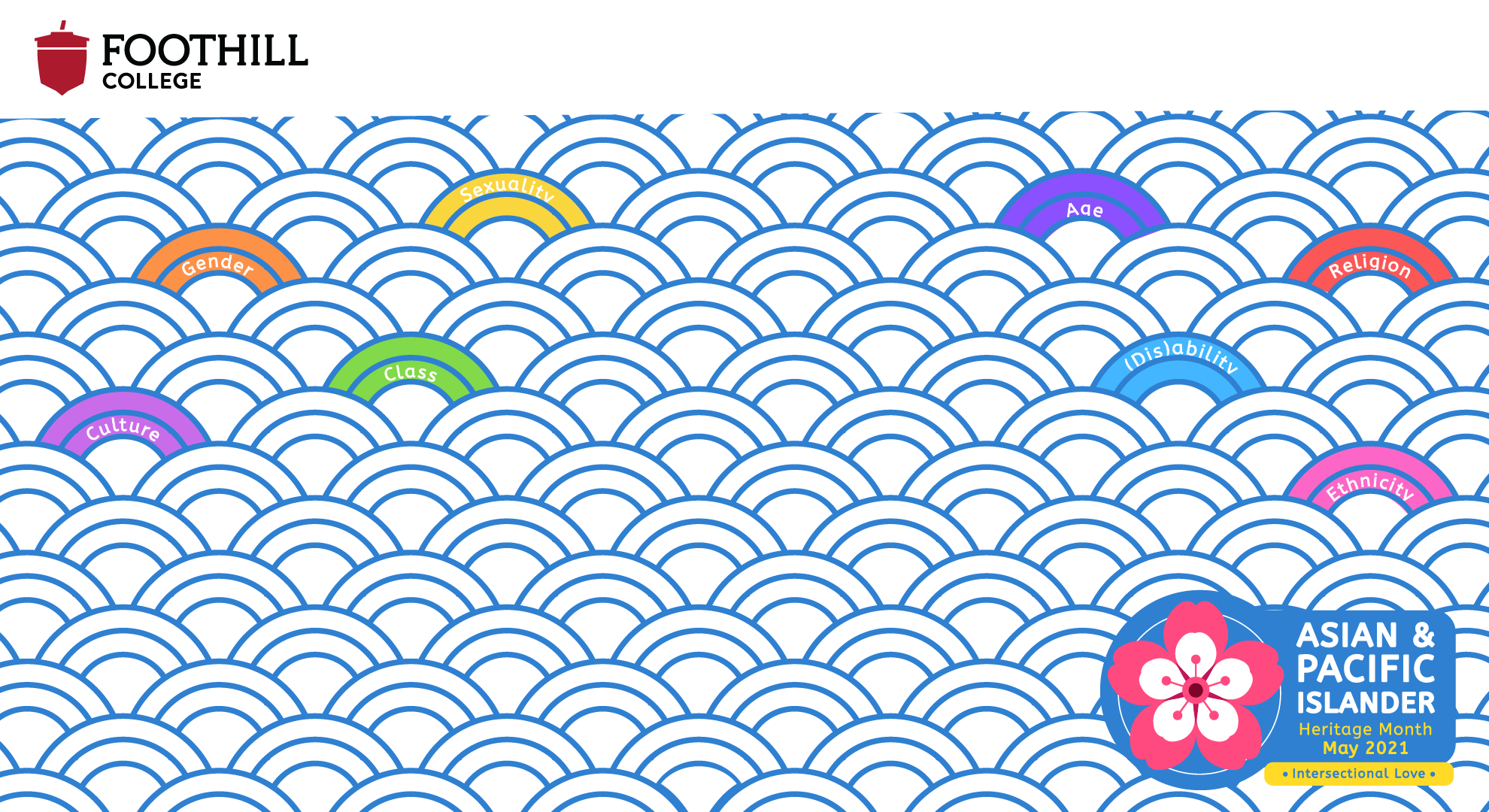 API Heritage month geometric background