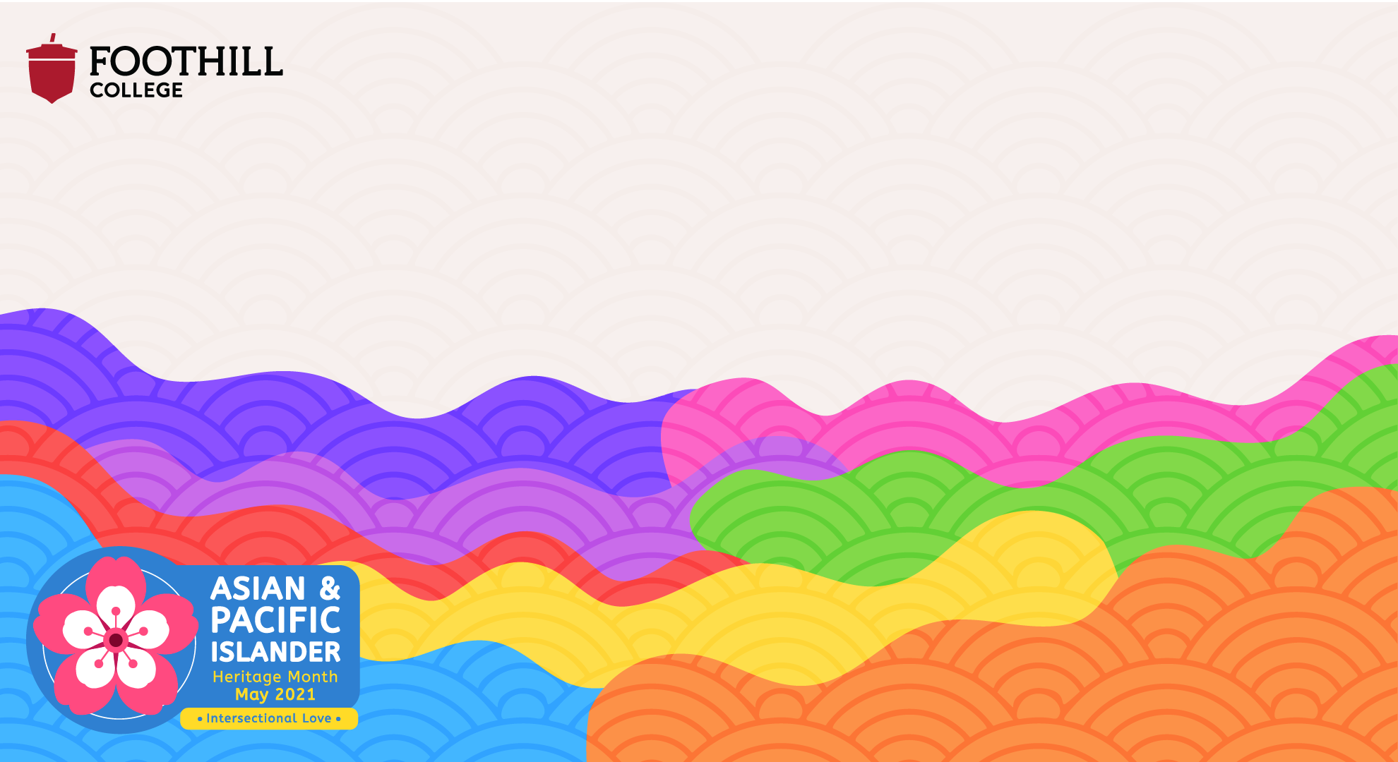 API Heritage month geometric background