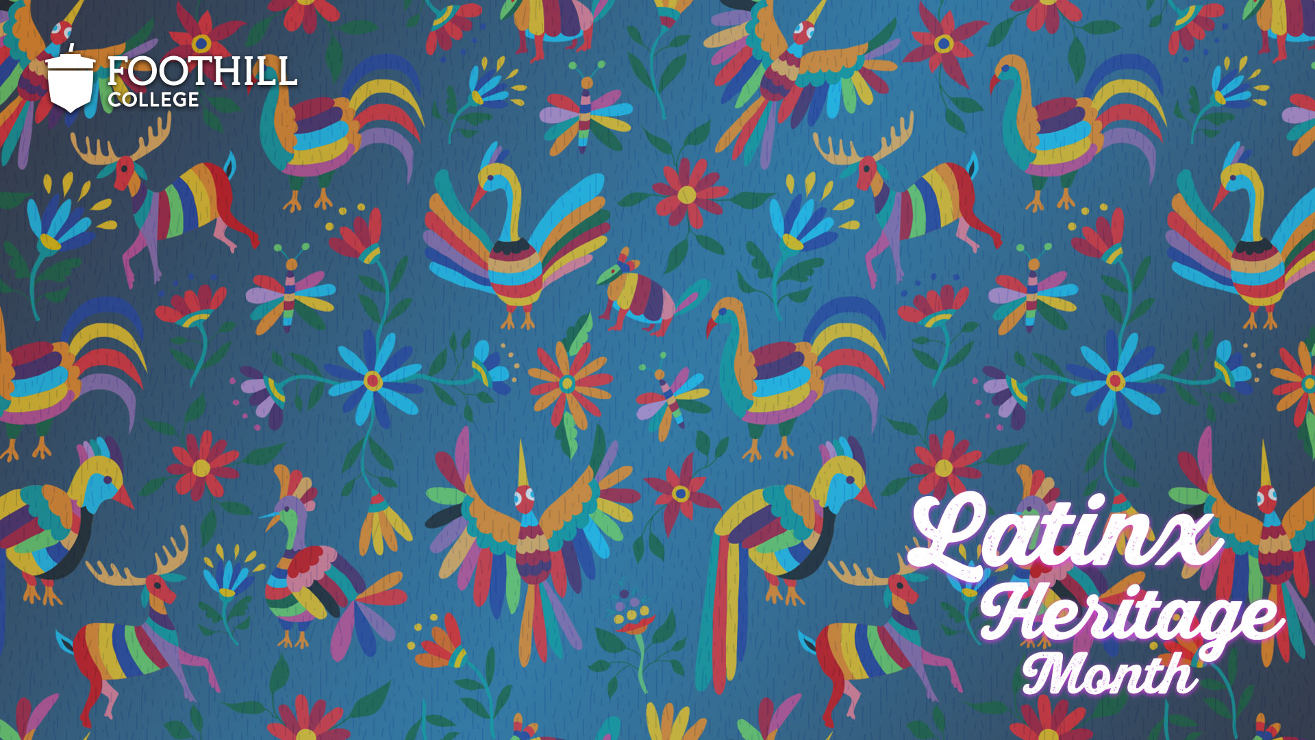 Latinx Heritage Month Azul