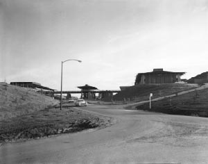 Campus construction 1961 College construction