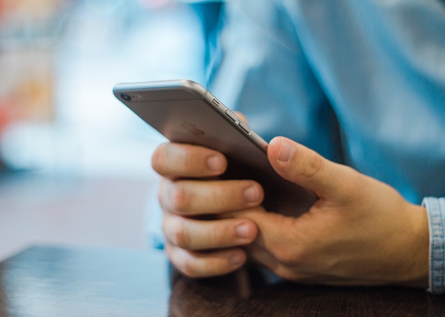 man with cell phone man with cell phone