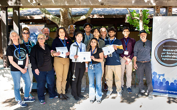 large group of students and faculty