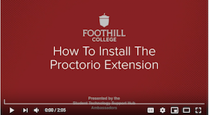 Click to watch How to Install the Proctorio Extension How to Install the Proctorio Extension